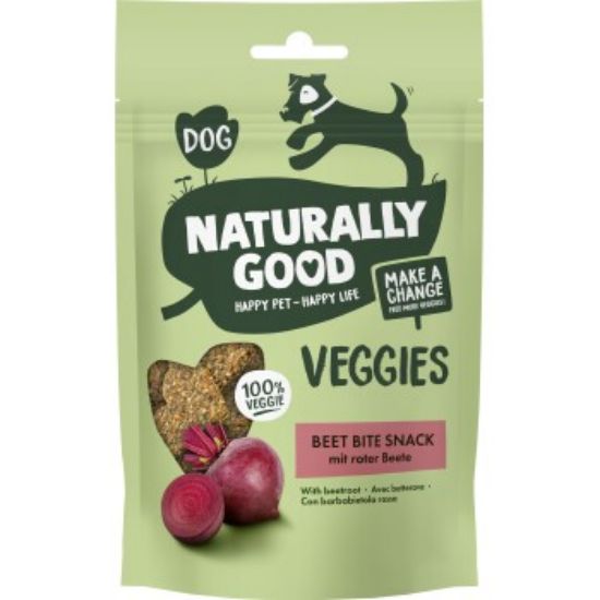 Naturally Good Veggies Hund Beet Bite Snack mit Rote Bete 100g (Naturally Good)