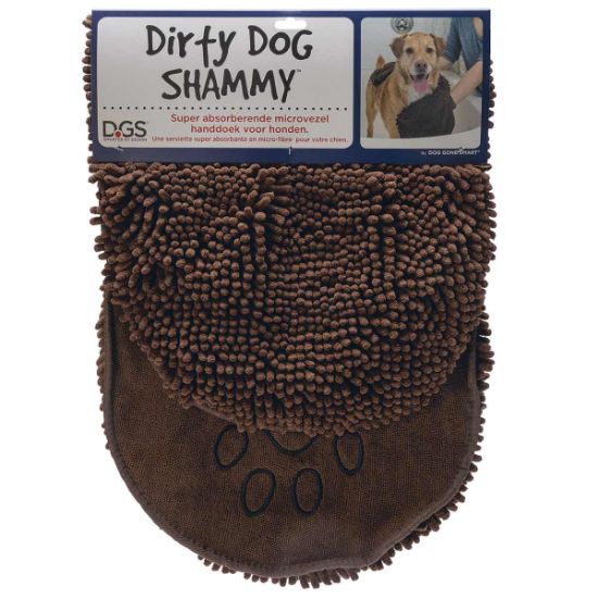 Dirty Dog Shammy saugstarkes Hundehandtuch 80x35cm braun (Karlie)