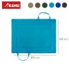 KAHU Faltbare Hundematte für Unterwegs blau/ türkis (KAHU)