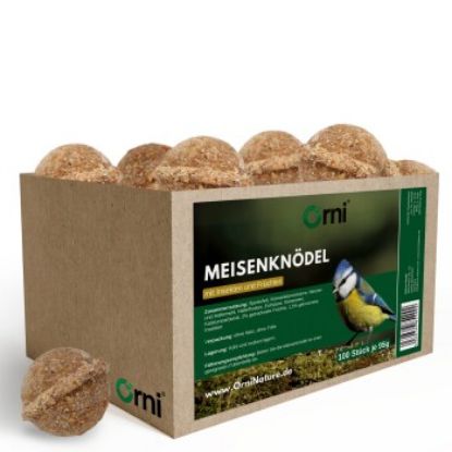 Orni Ganzjahres Meisenknödel mit Insekten ohne Netz 100 Stück (Orni)