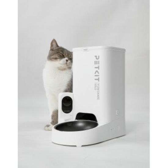 PetKit Automatischer Katzenfutterspender, 3 l, 1–10 Mahlzeiten/Tag für 1–15 Tage, Edelstahlschüssel 304, Fresh Lock-Technologie (PetKit)