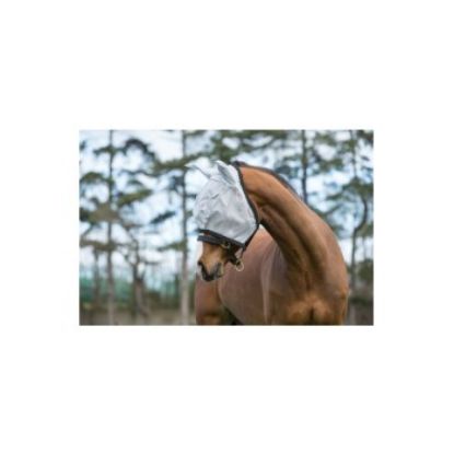 Amigo Fliegenmaske ergonomisch silber/ grau VB/ COB (Vollblut) (Amigo)