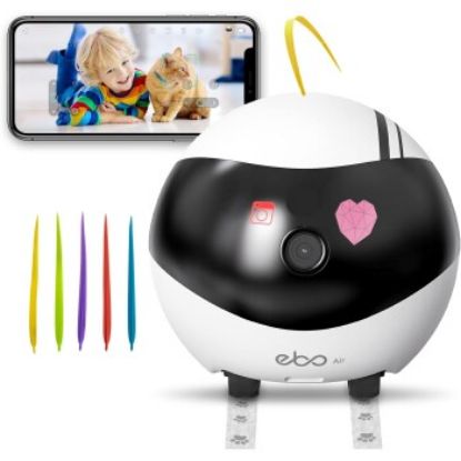 Enabot EBO Air: Haustier‑Kameraroboter mobil mit KI integration & HD‑Streaming (Enabot)