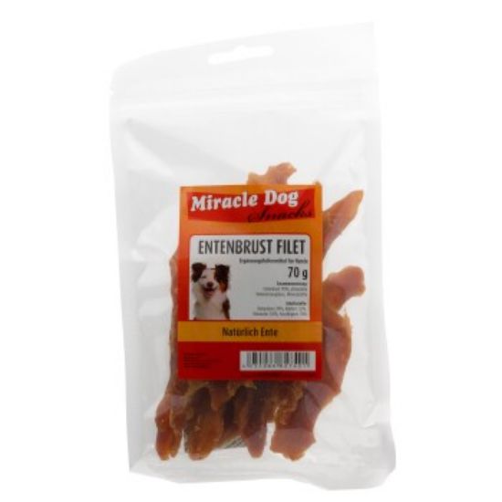 Miracle Dog Entenbrust Filet 24 x 70g (Miracle Dog)