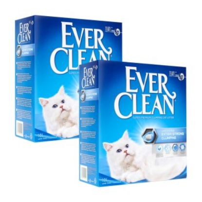 Ever Clean Extra Strong Clumping Katzenstreu, ohne Duft 2x10 l (Ever Clean)