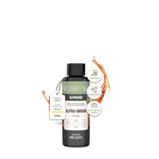 ALPHAZOO Alpha-Immun Futteröl für Hunde (ALPHAZOO)