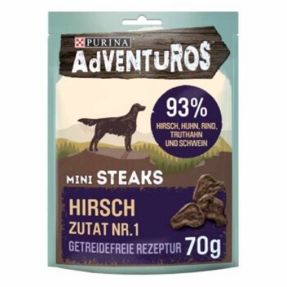 Adventuros Mini Steaks Hirsch 8 x 70g (AdVENTuROS)