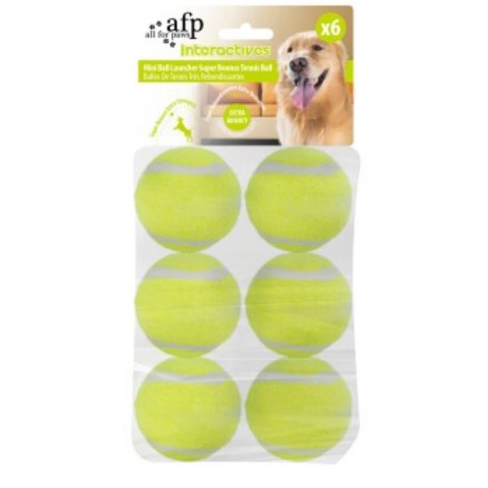 All for paws Super Bounce Tennis Ball für Mini Ball Laucher (All for paws)